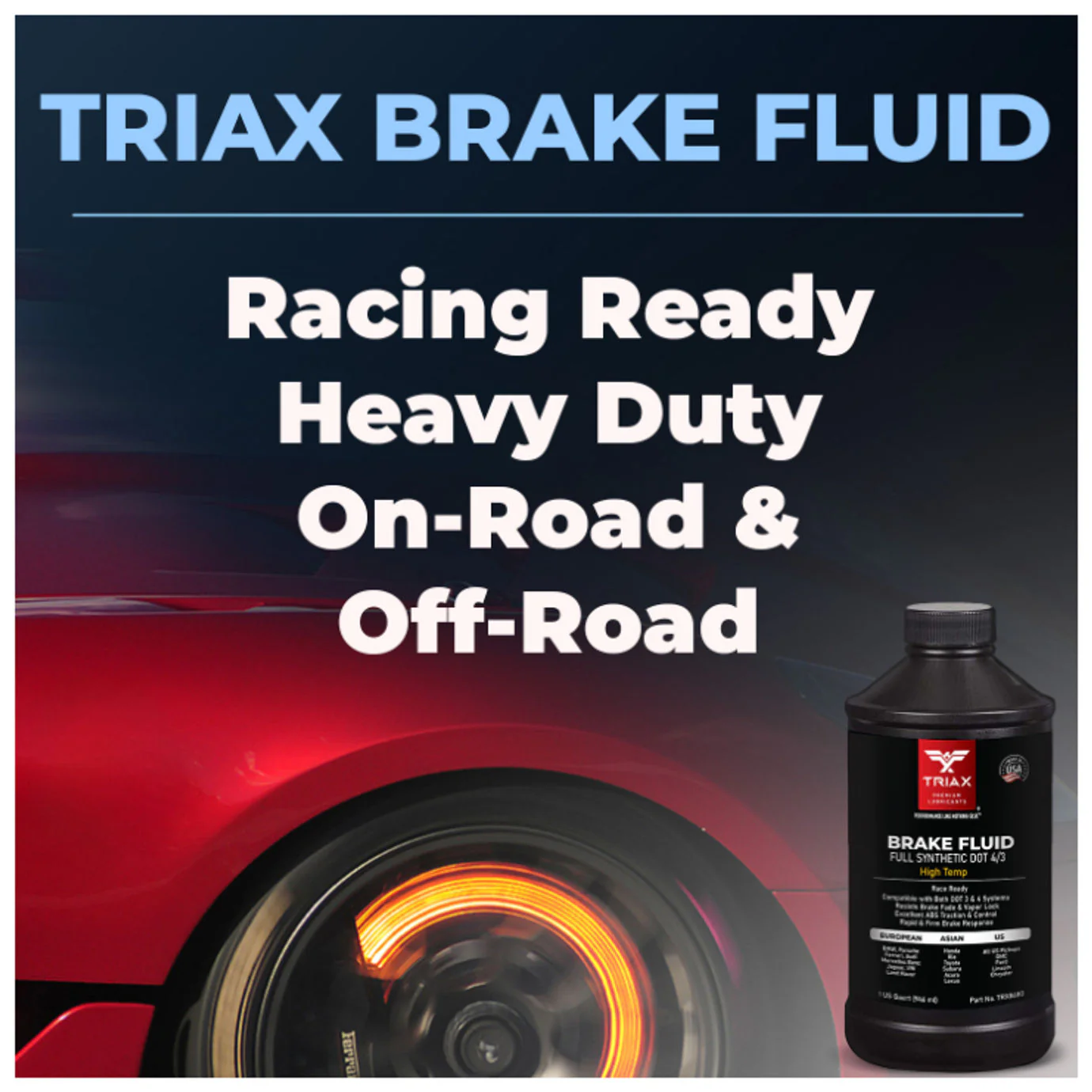 TRIAX Brake Fluid DOT 3 & 4 - Image 3