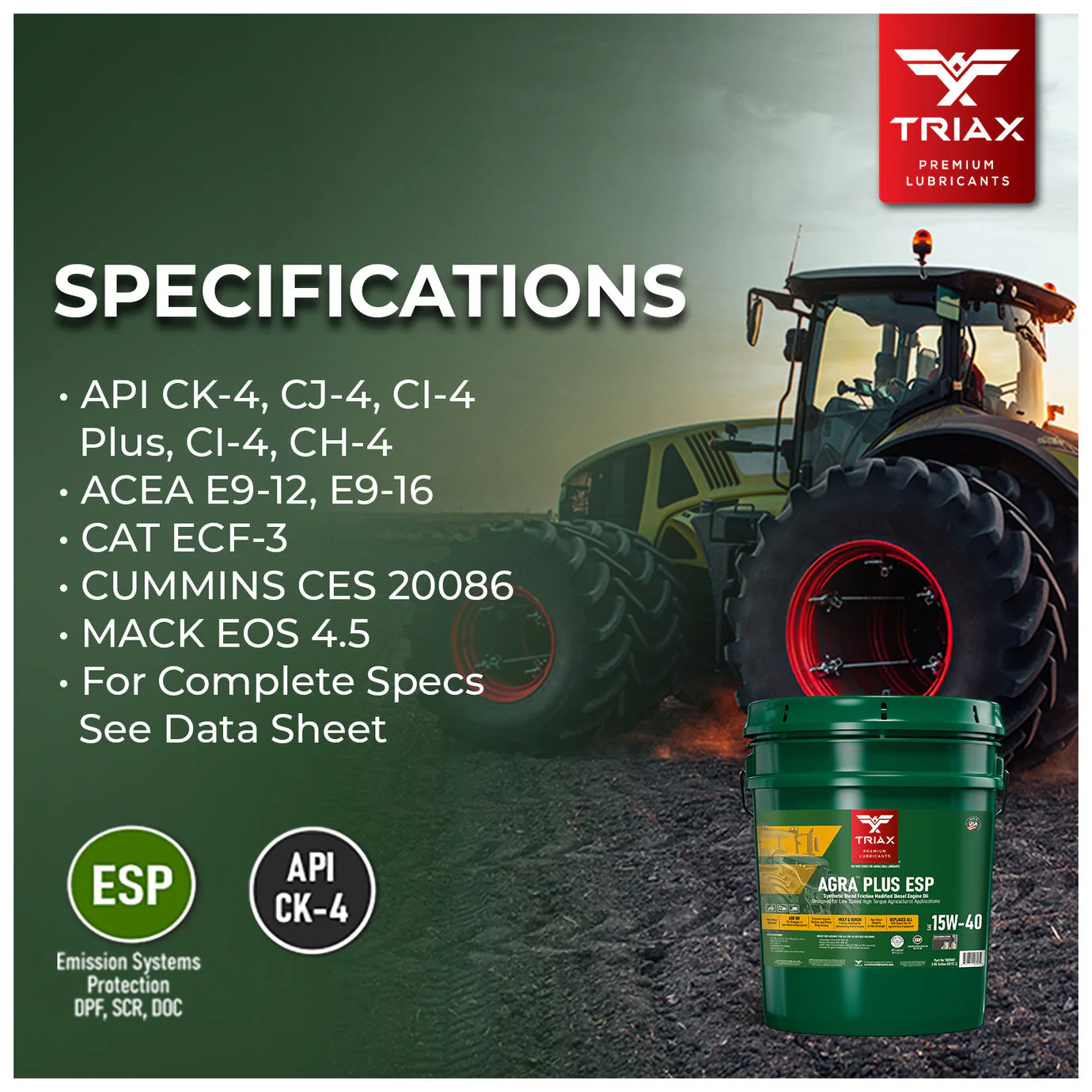 TRIAX Agra Plus ESP 15W-40 - Image 28