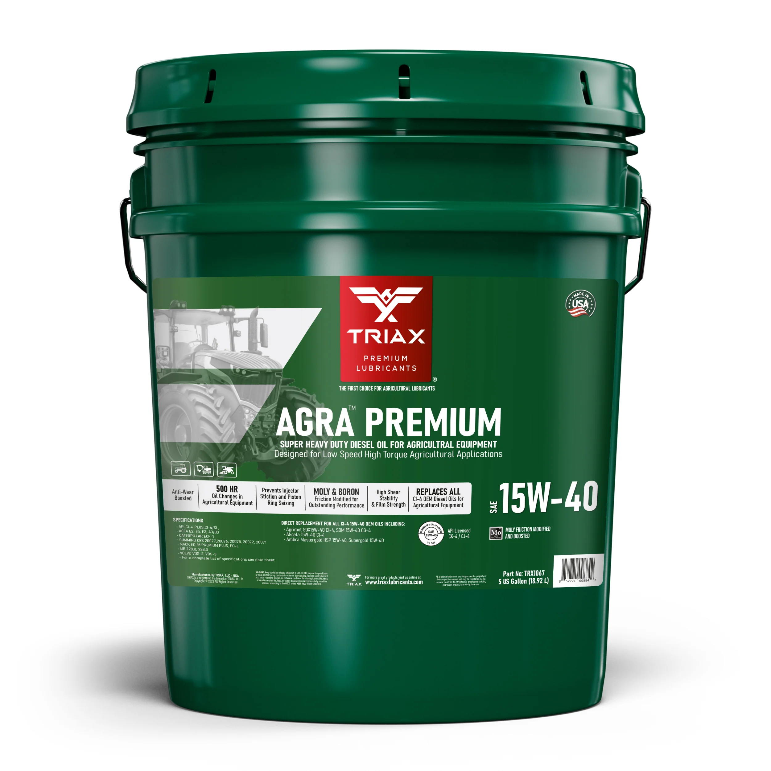 TRIAX Agra Premium 15W-40 (CI-4) - Image 15