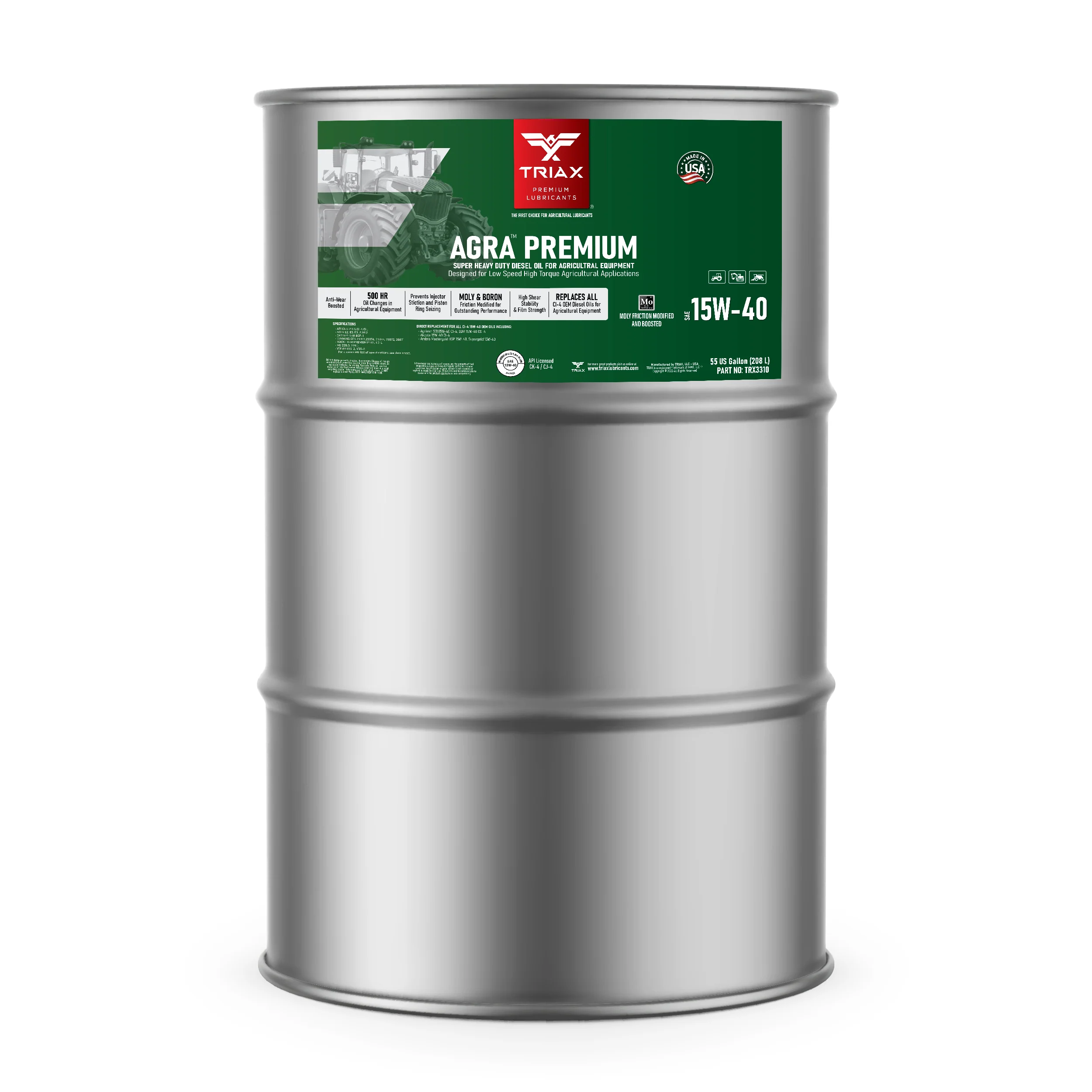 TRIAX Agra Premium 15W-40 (CI-4) - Image 20