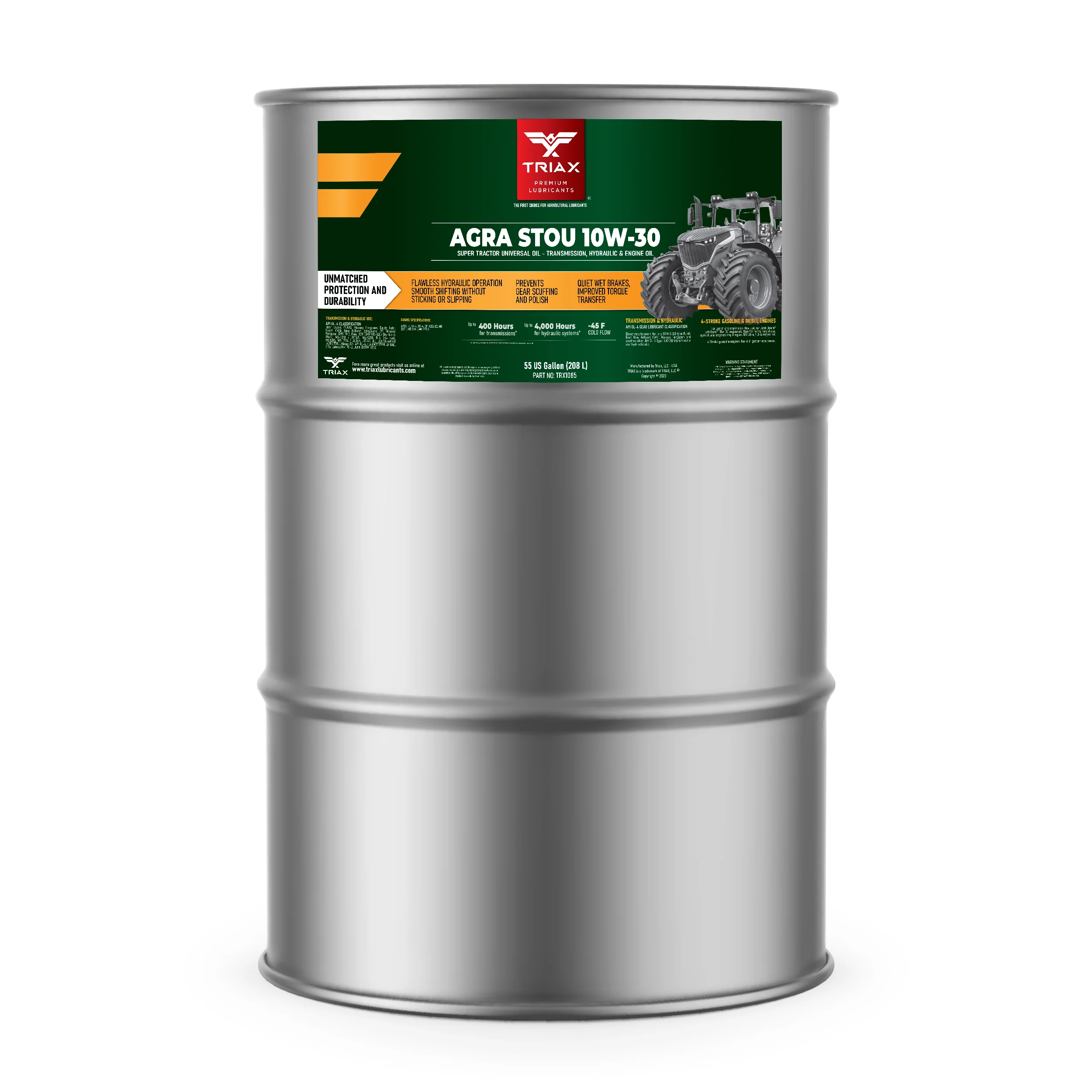 TRIAX Agra STOU 10W-30 GL-4 - Image 6
