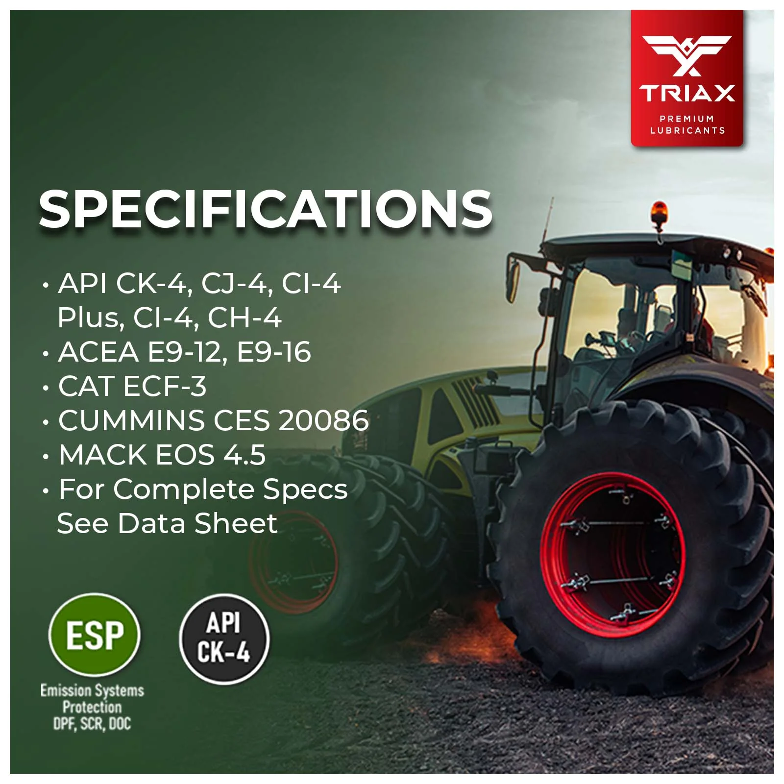 TRIAX Agra Supreme 15W-40 - Image 24