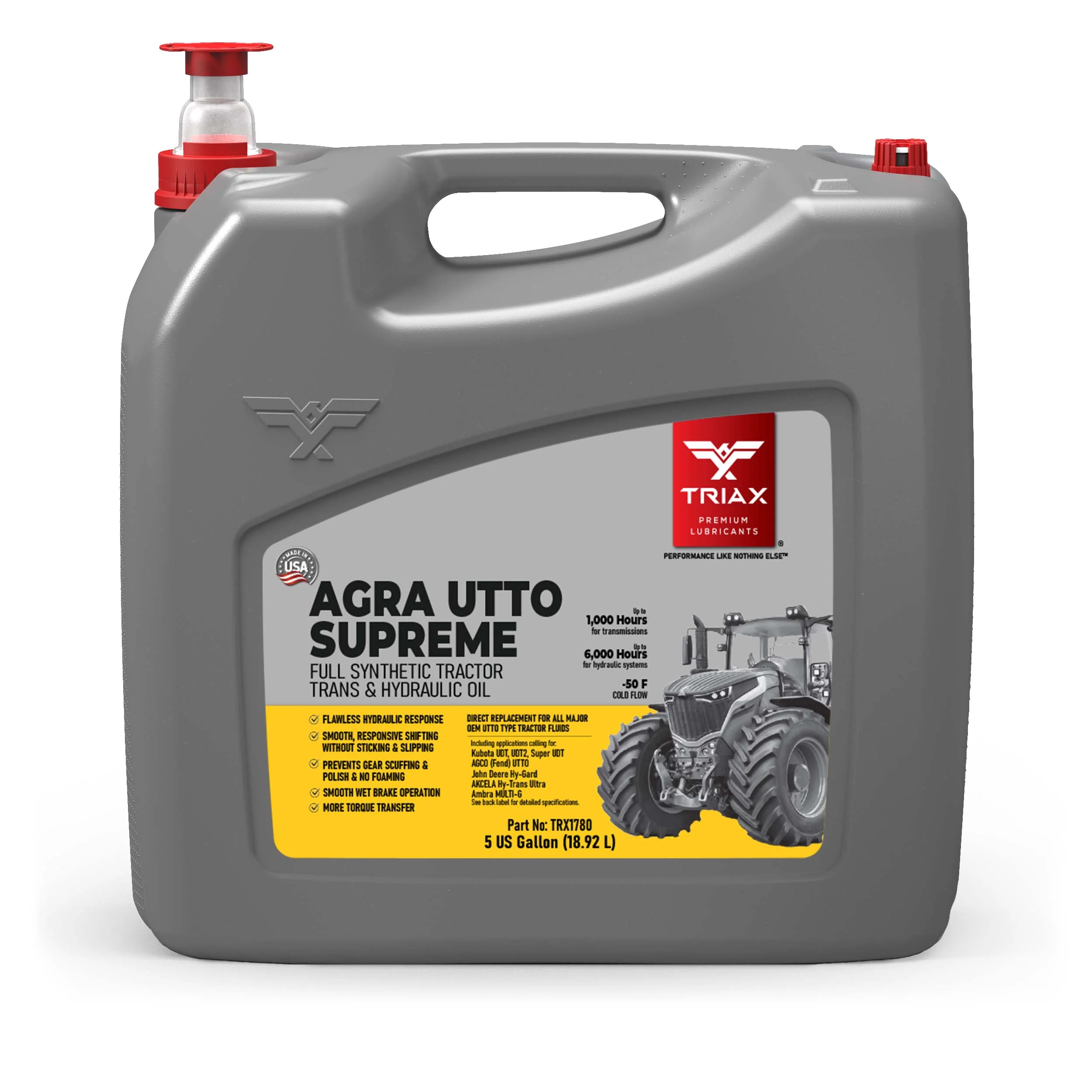 TRIAX Agra UTTO Supreme Tractor Fluid (GL-4) - Image 17