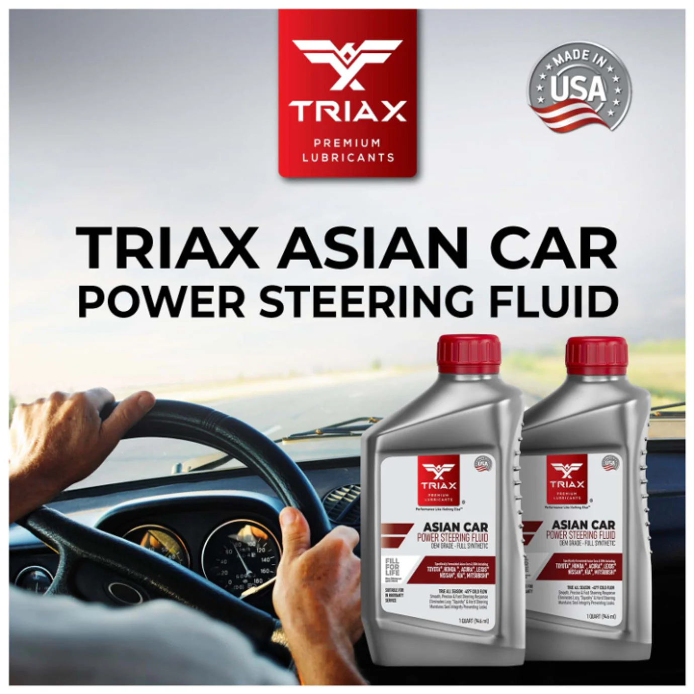 TRIAX Asian Car PSF Full Synthetic - Image 3
