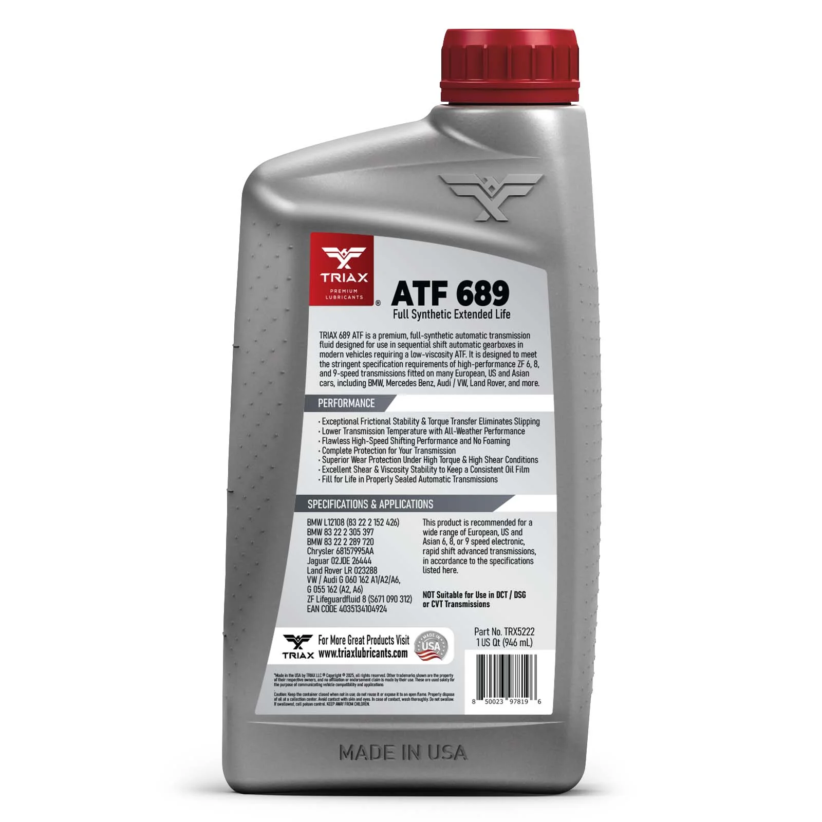 TRIAX ATF 689 Full Synthetic - Image 3