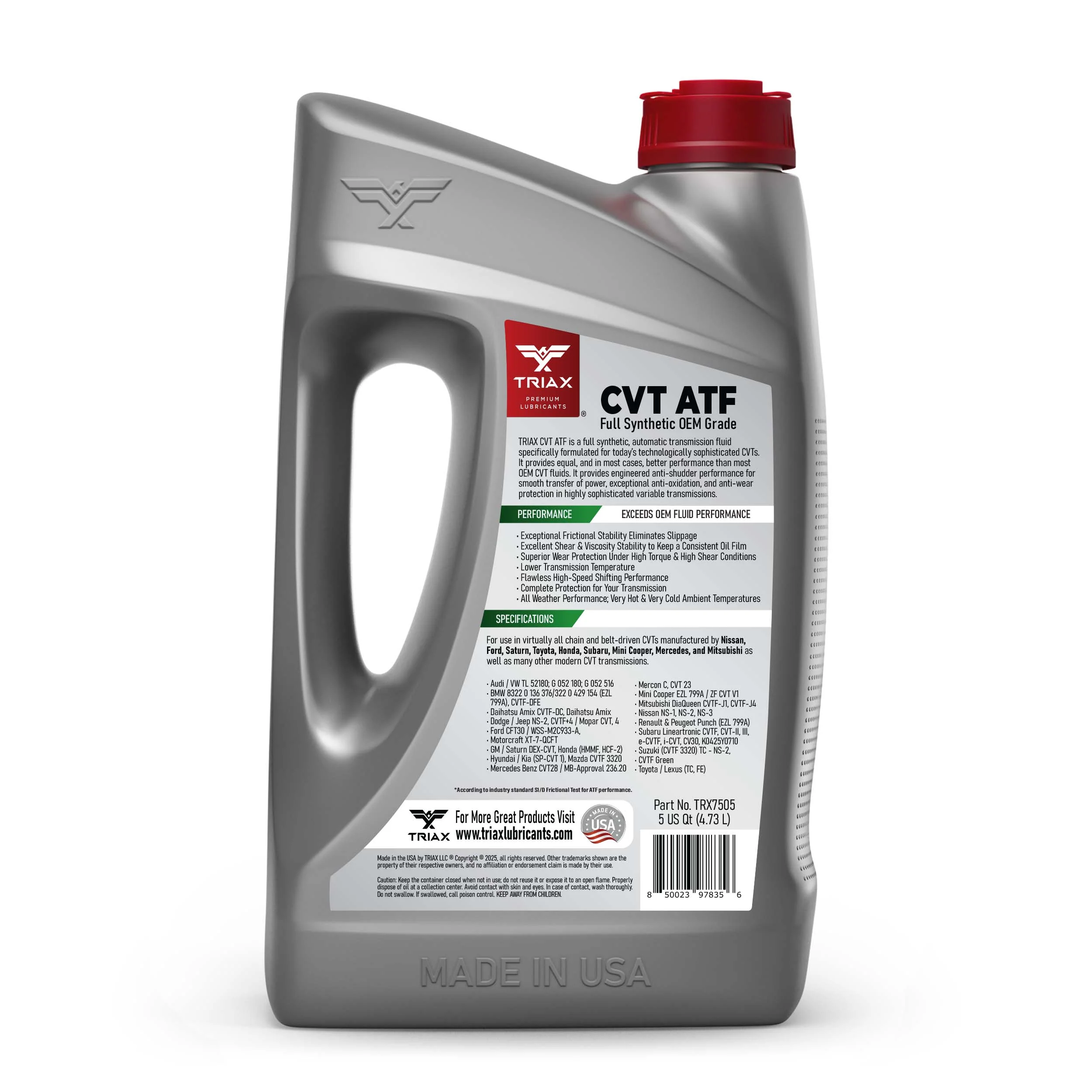 TRIAX CVT ATF Full Synthetic - Image 20