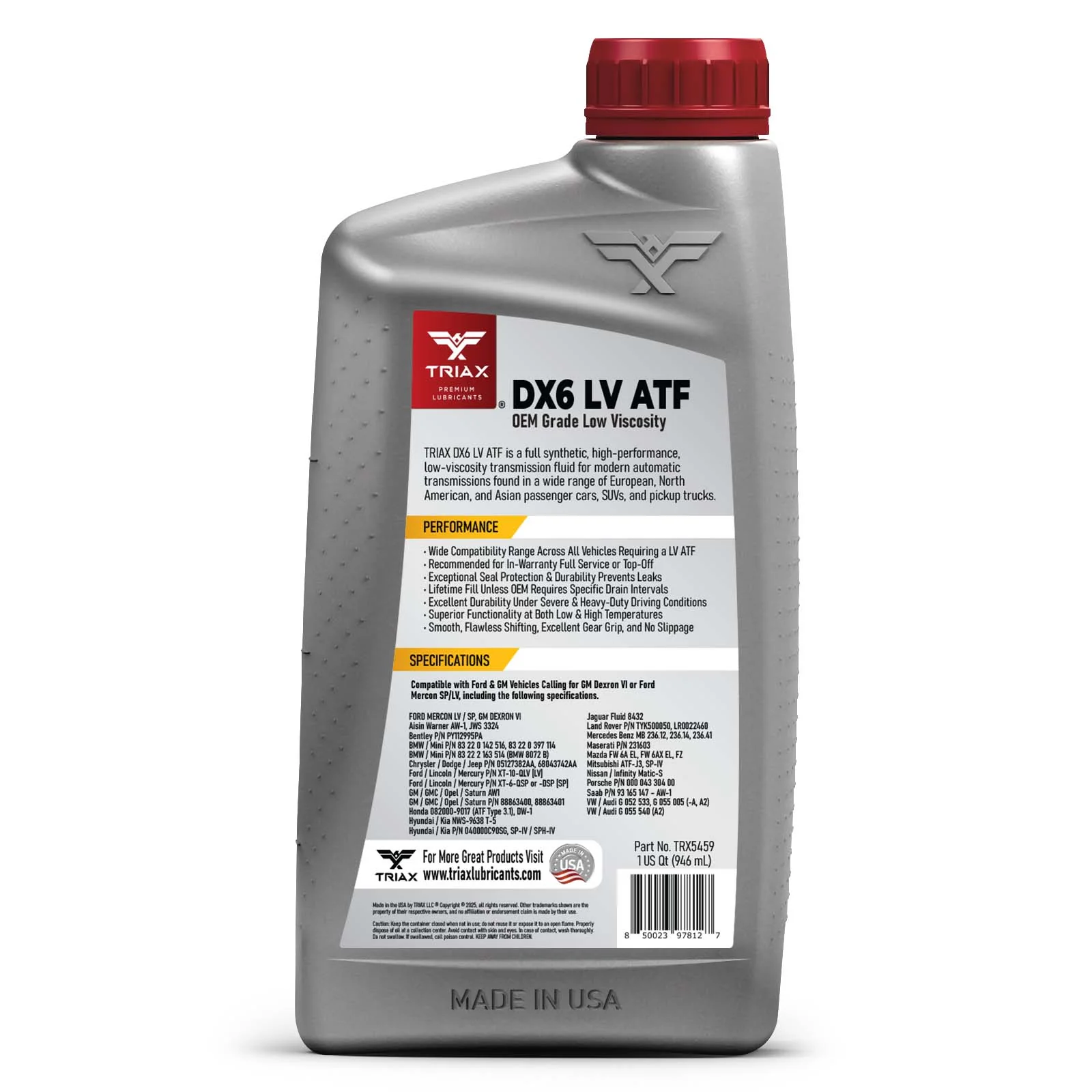 TRIAX DX6 LV ATF - Image 11