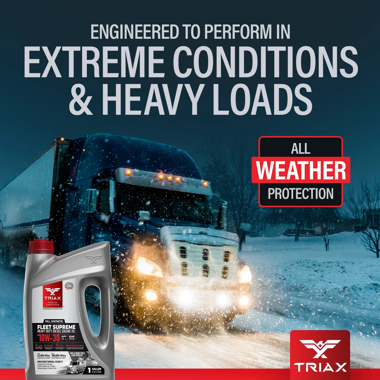 TRIAX Fleet Supreme 10W-30 Full Synthetic - Image 14