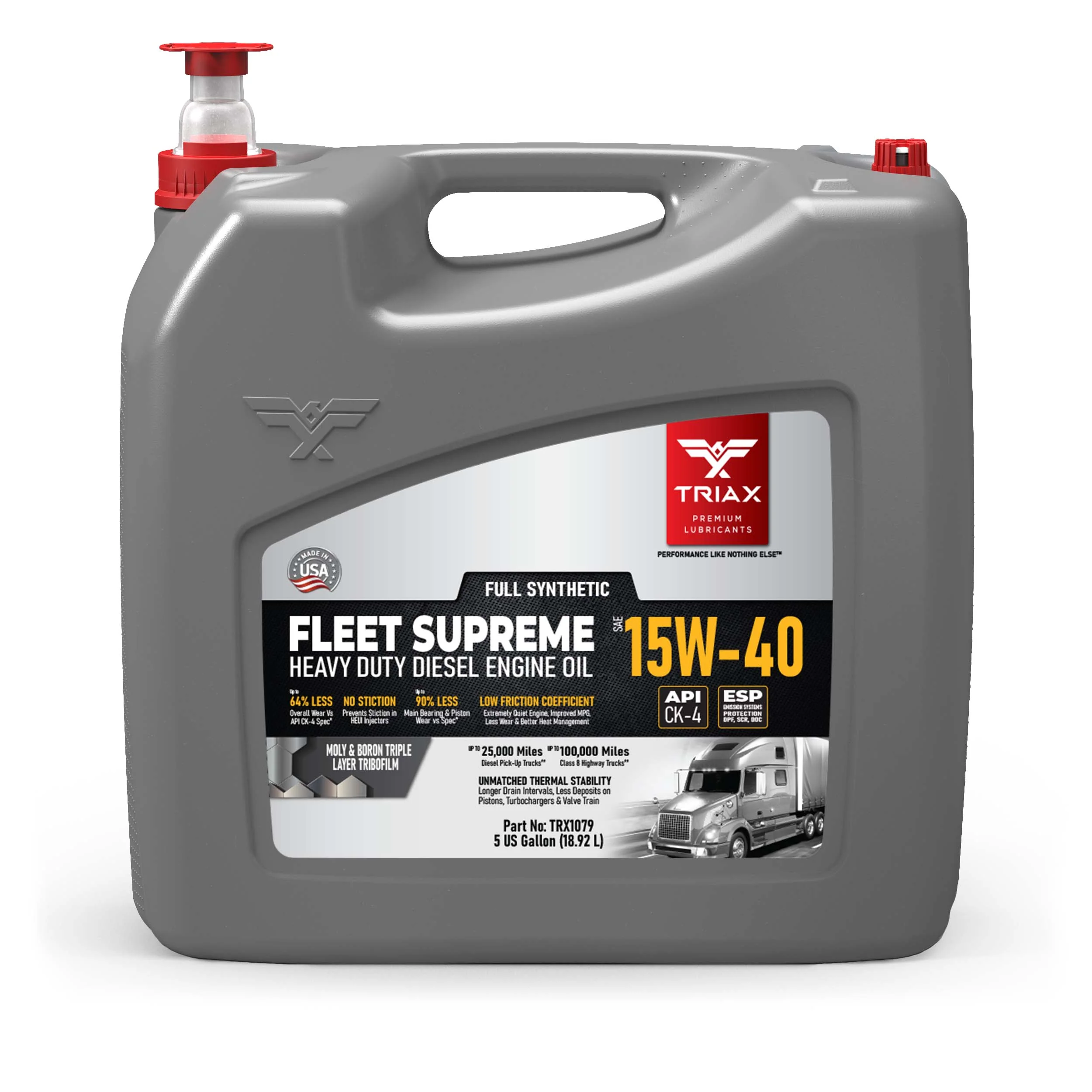 TRIAX Fleet Supreme 15W-40 Full Synthetic - Image 22
