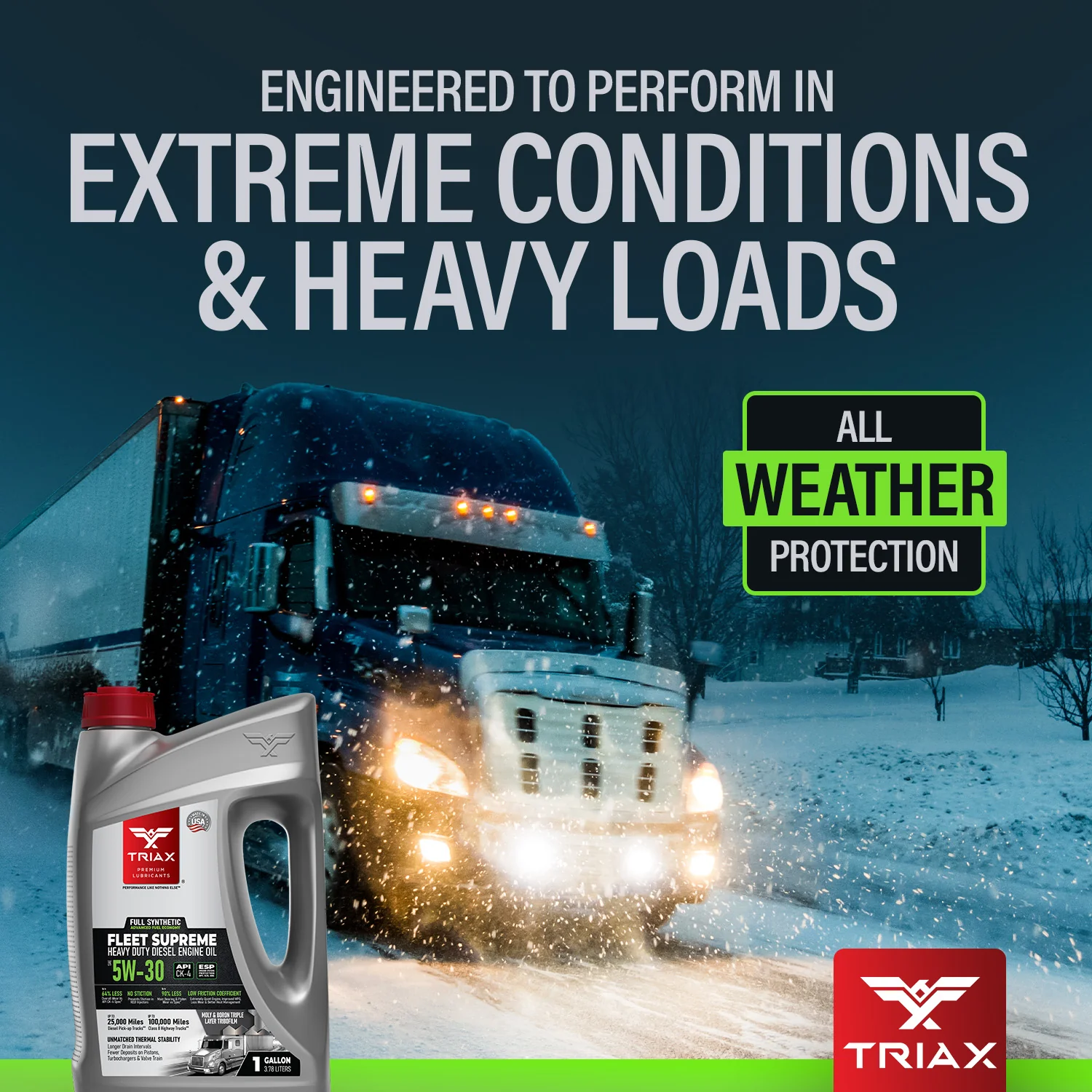 TRIAX Fleet Supreme 5W-30 Full Synthetic - Image 23