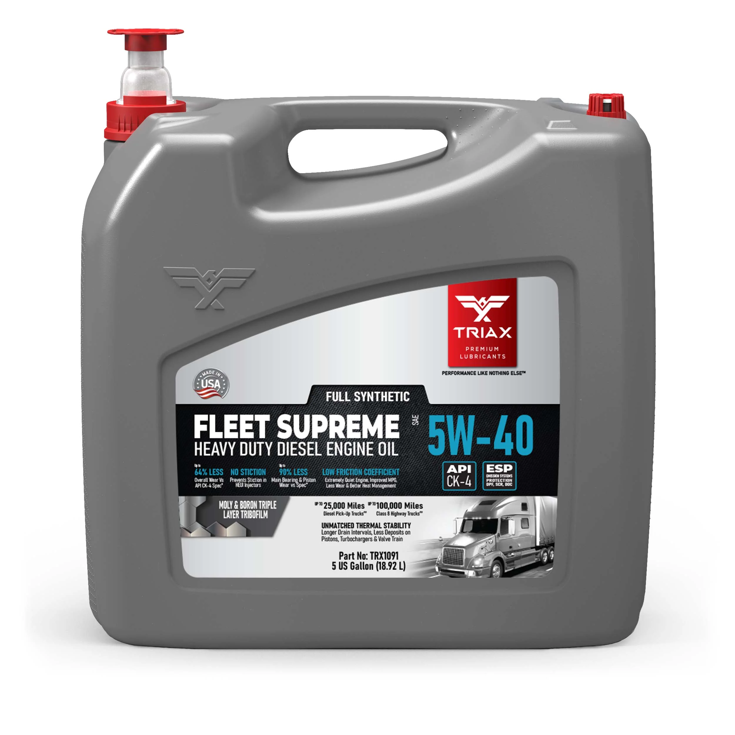 TRIAX Fleet Supreme 5W-40 Full Synthetic - Image 23