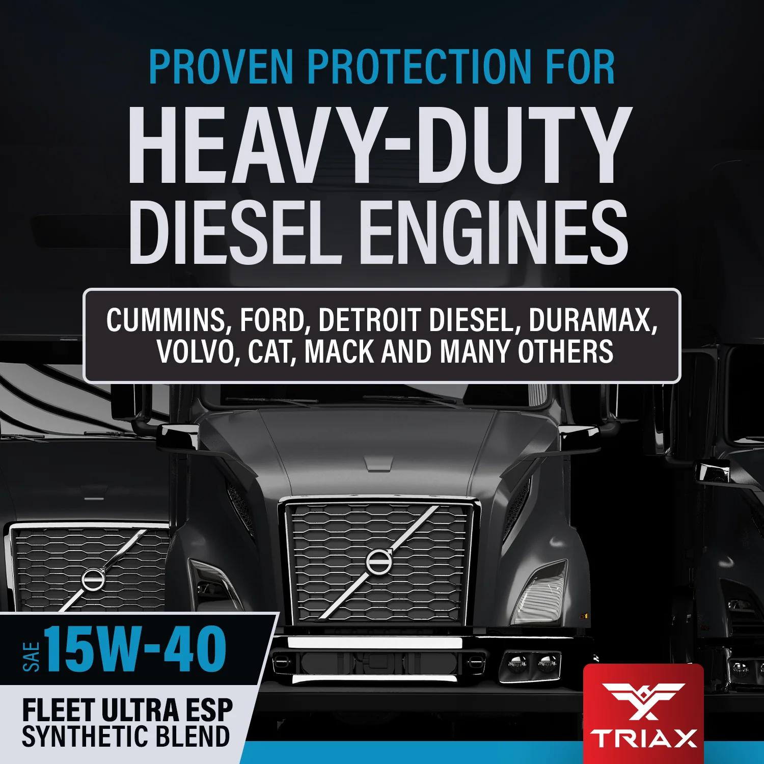 TRIAX Fleet Ultra ESP 15W-40 (CK-4) - Image 3