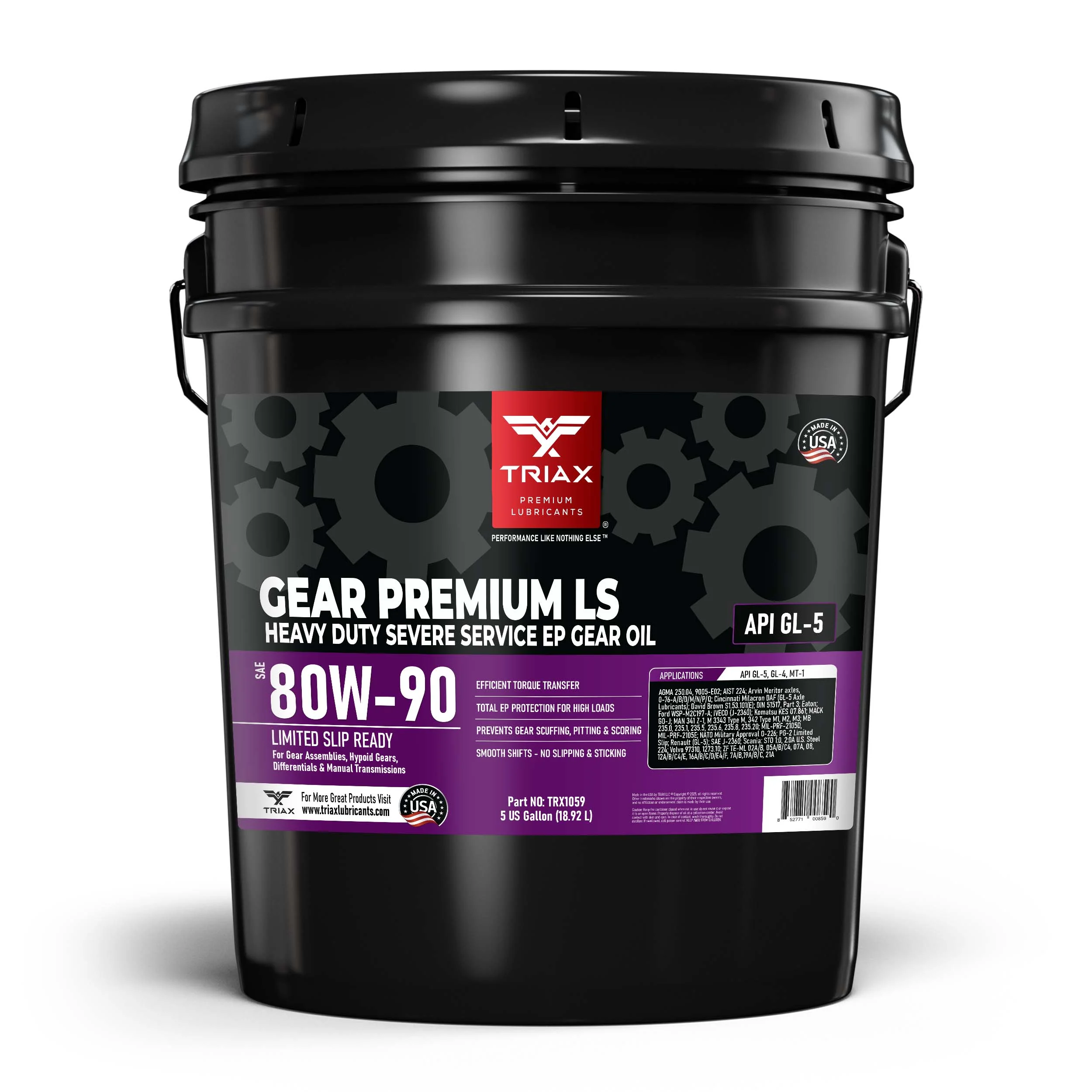 TRIAX Gear Premium LS 80W-90 (GL-5) - Image 19