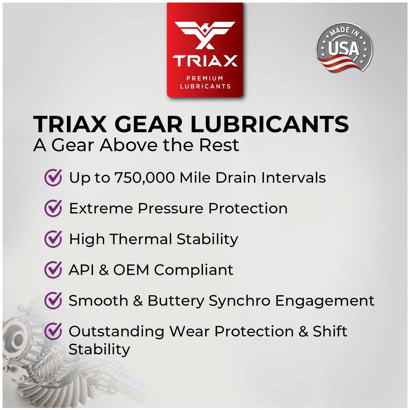 TRIAX Gear Premium LS 80W-90 (GL-5) - Image 24