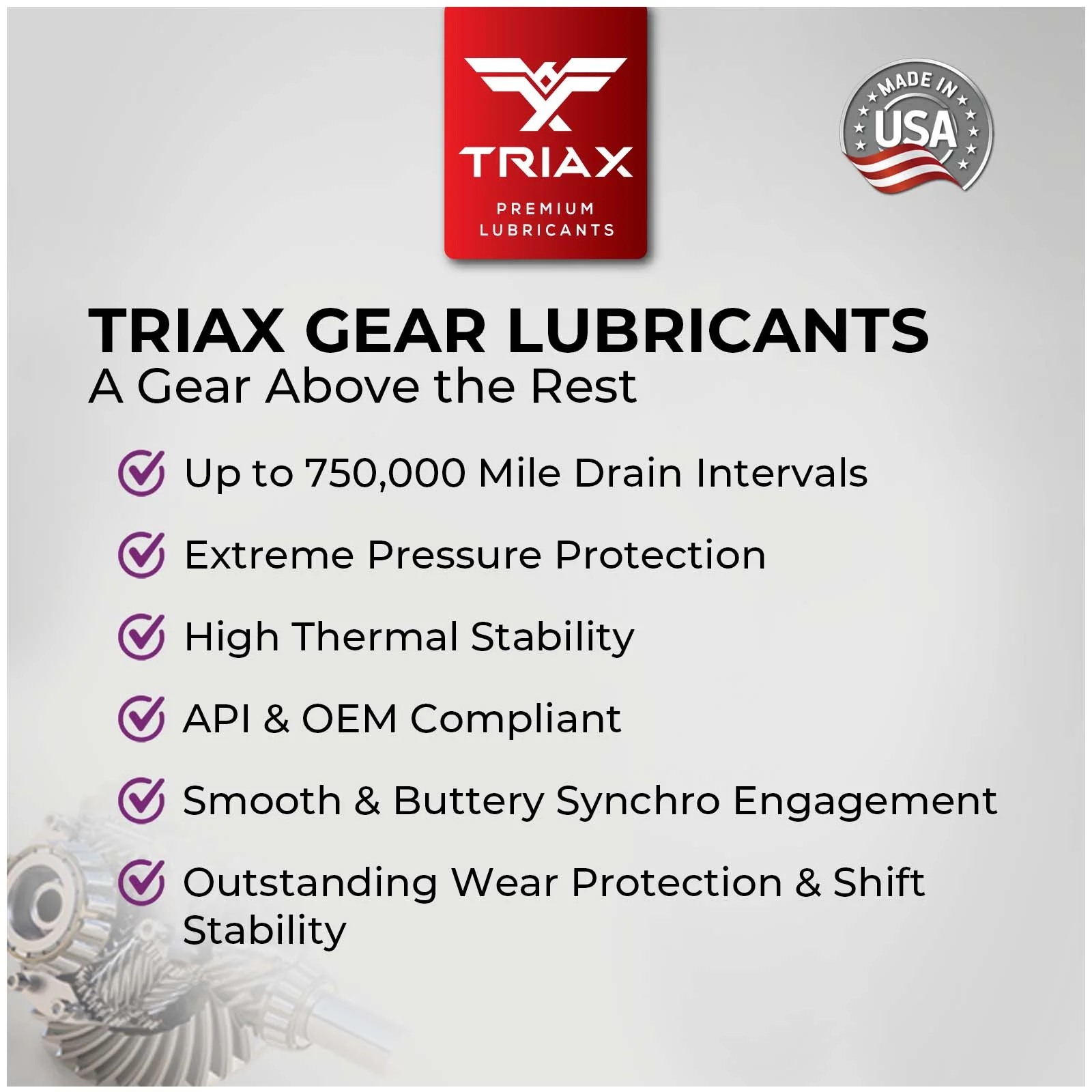 TRIAX Gear Premium LS 80W-90 (GL-5) - Image 27