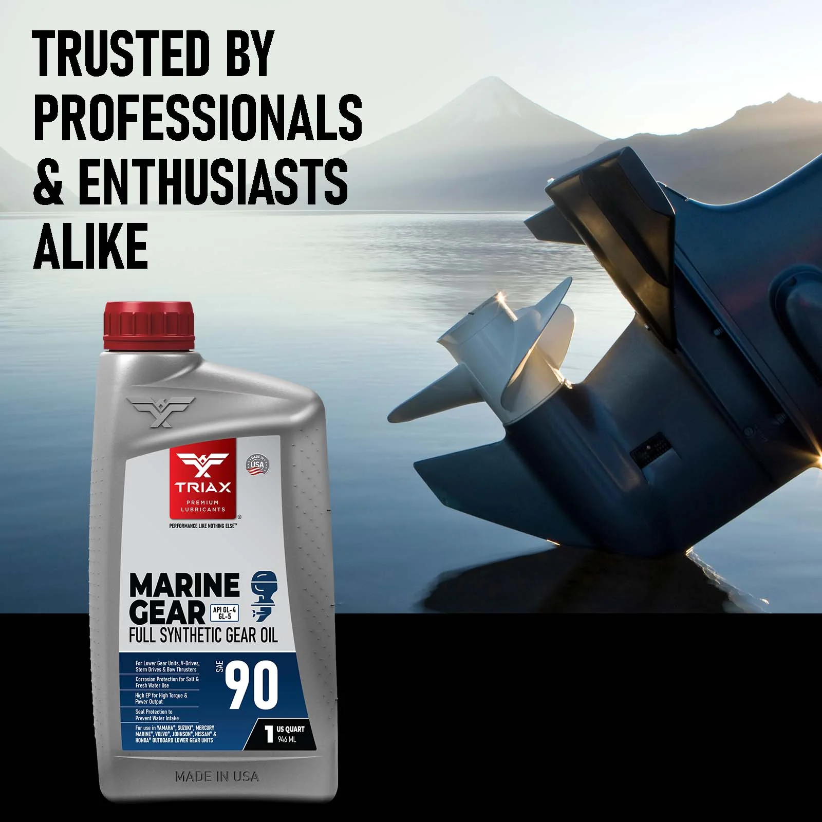 TRIAX Marine Gear SAE 90 GL-5 Full Synthetic - Image 5