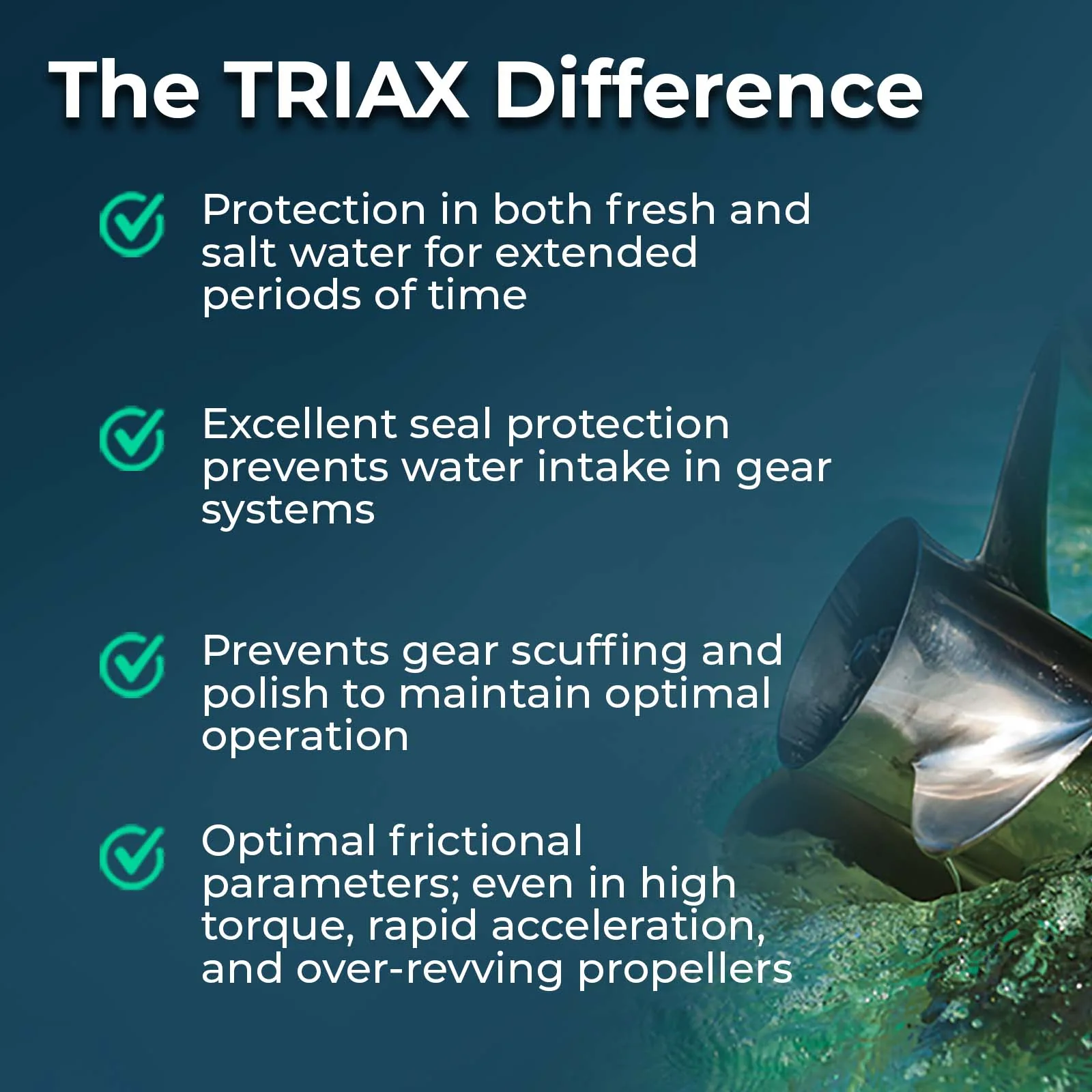 TRIAX Marine Gear SAE 90 GL-5 Full Synthetic - Image 9