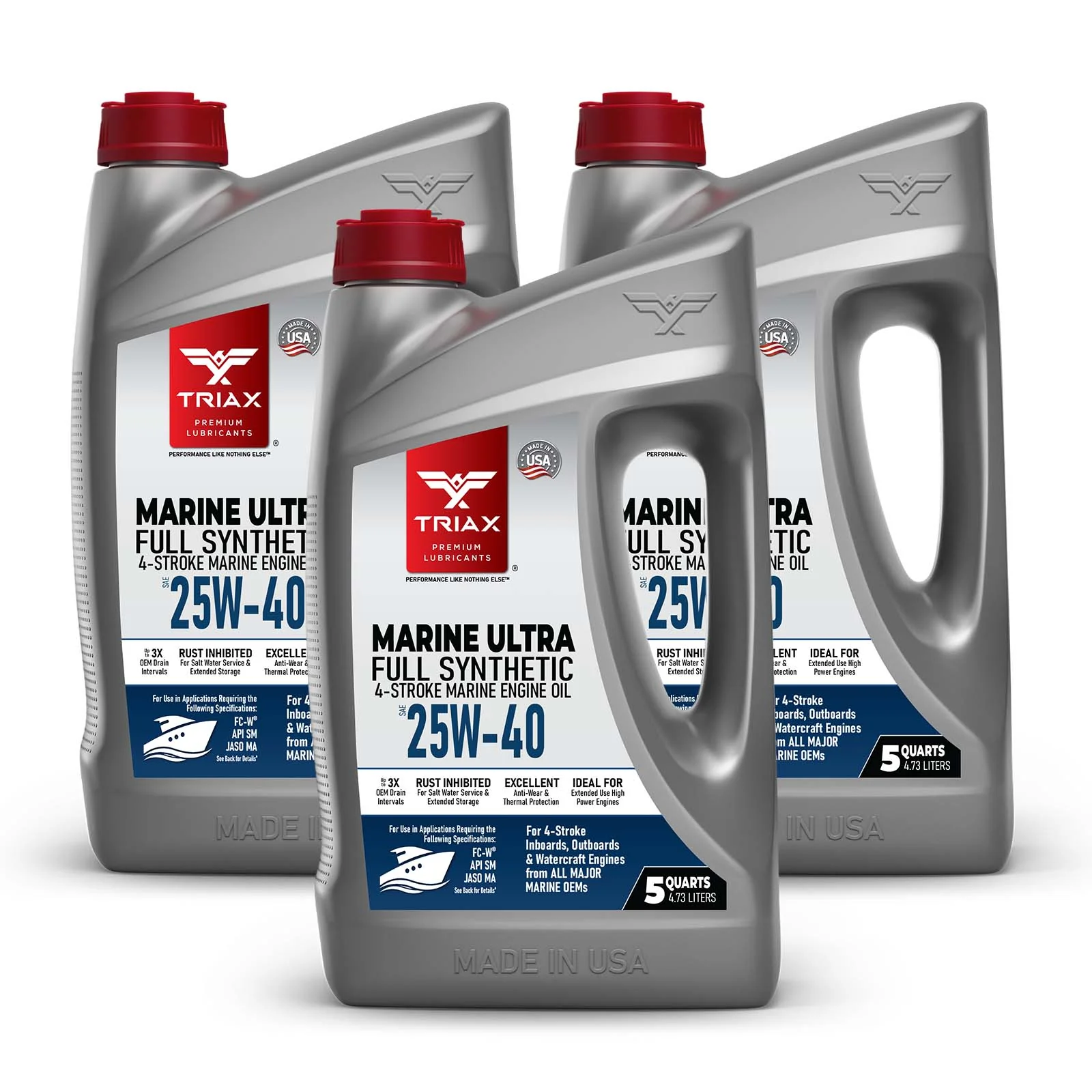 TRIAX Marine Ultra 25W-40 Full Synthetic - Image 11