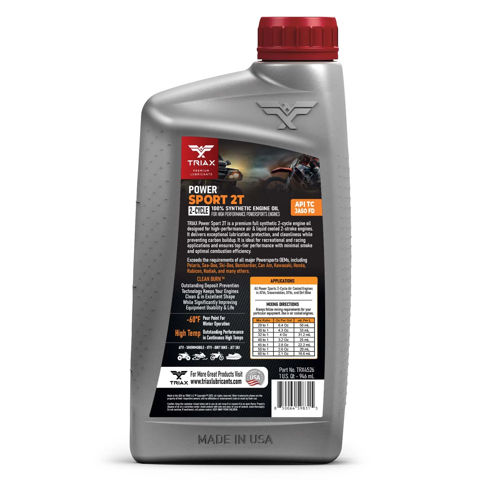 TRIAX Power Sport 2T (FD - Synthetic) - Image 10
