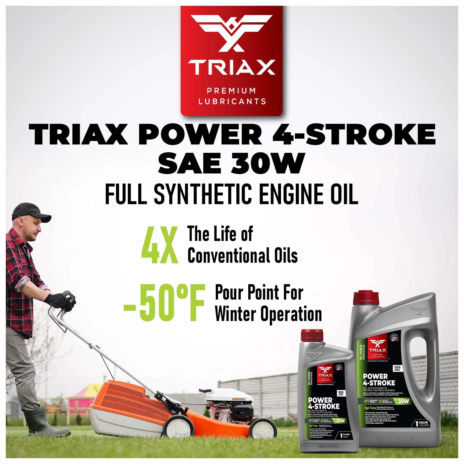 TRIAX Power 4-Stroke 30W Synthetic - Image 3