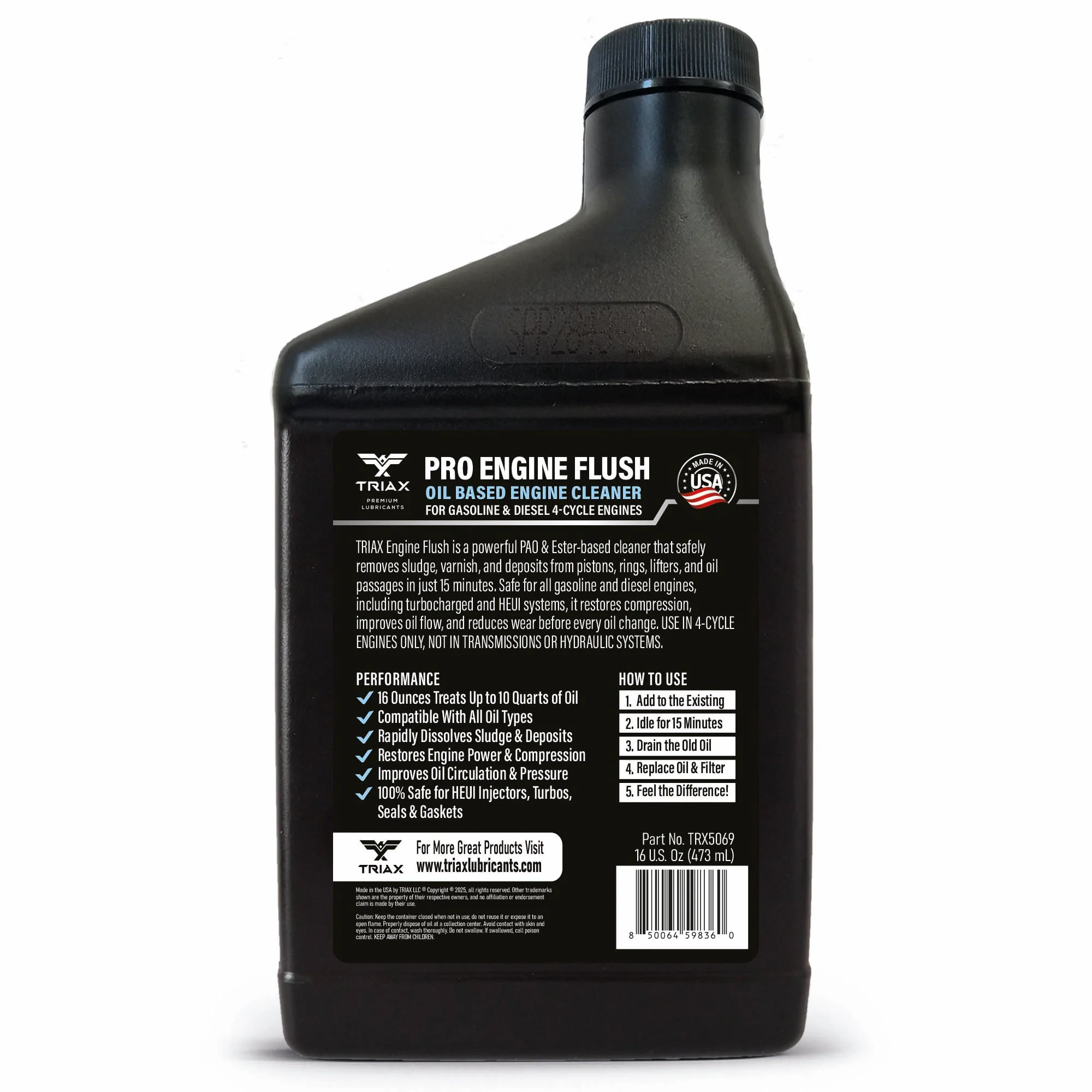 TRIAX Pro Engine Flush - Oil Based - Image 18