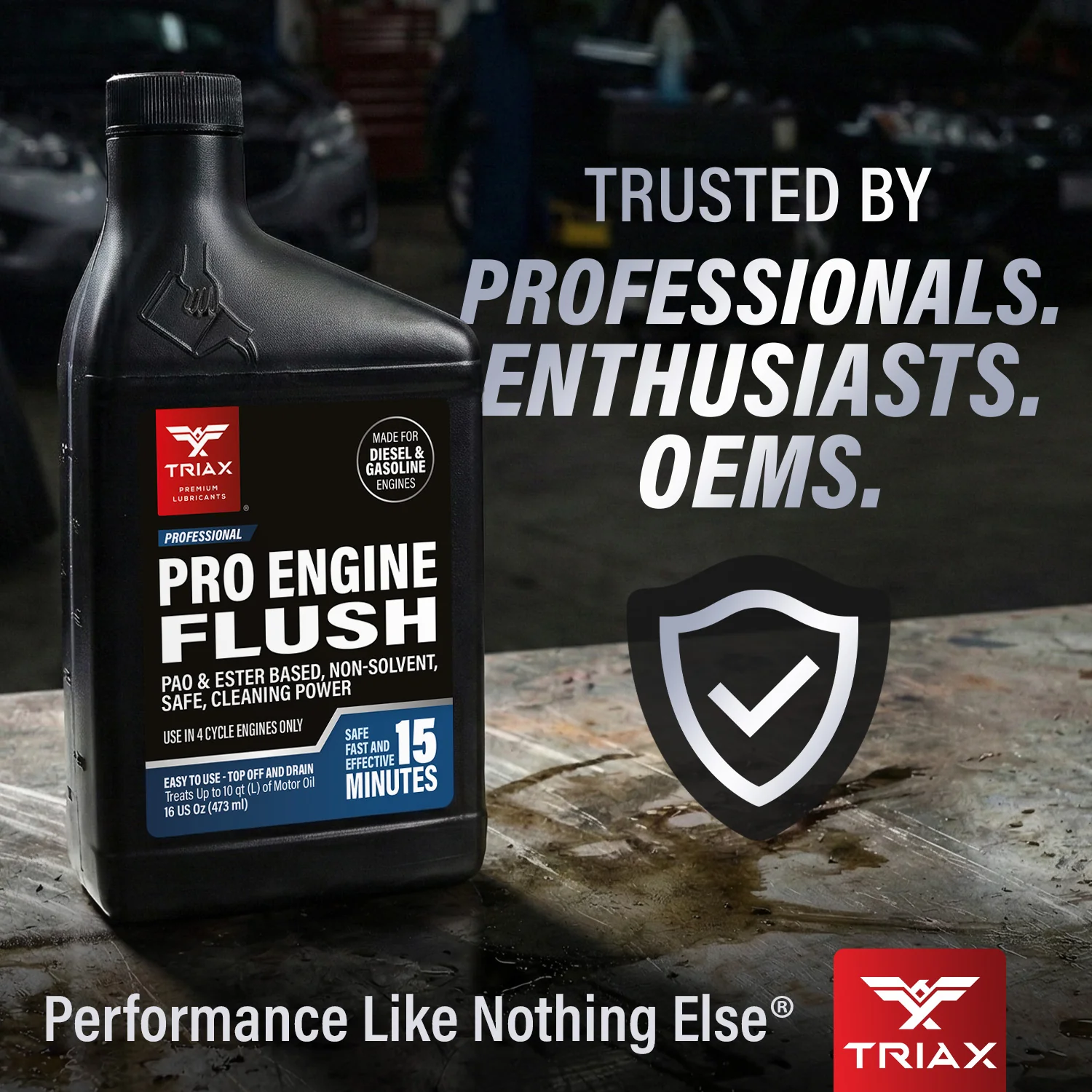 TRIAX Pro Engine Flush - Oil Based - Image 24
