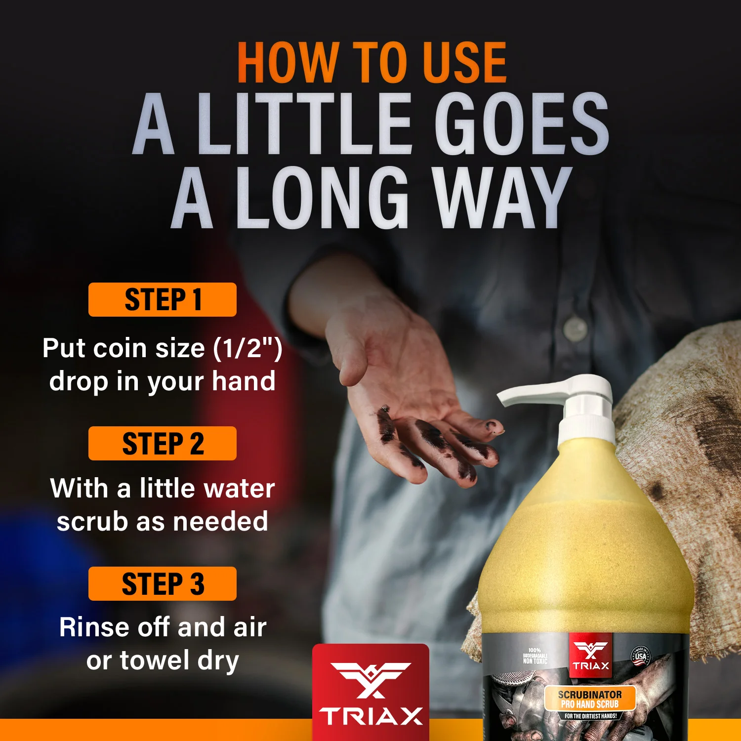 TRIAX Scrubinator - Hand Scrub and Cleaner - Image 14