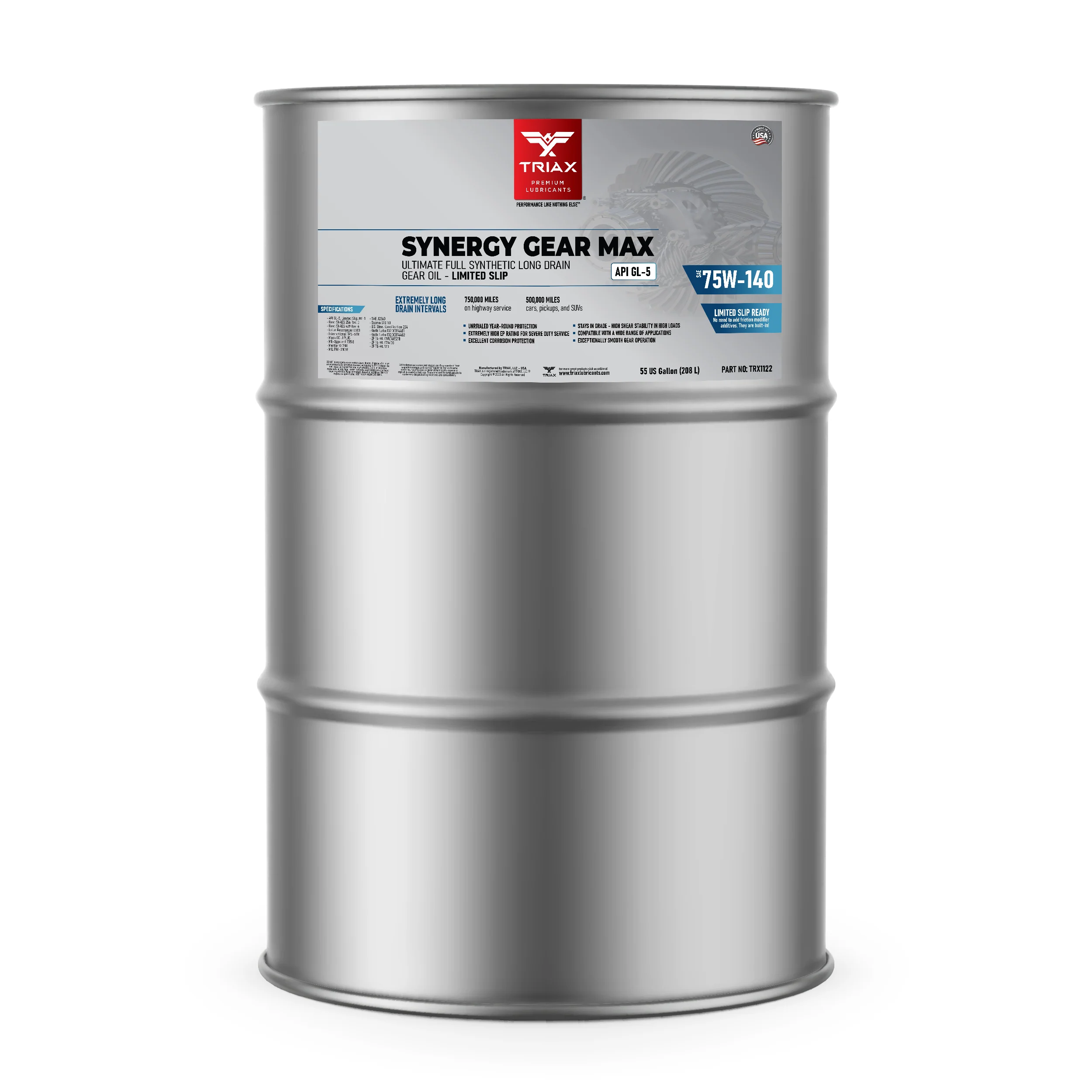TRIAX Synergy Gear Max 75W-140 GL-5 LS - Image 38