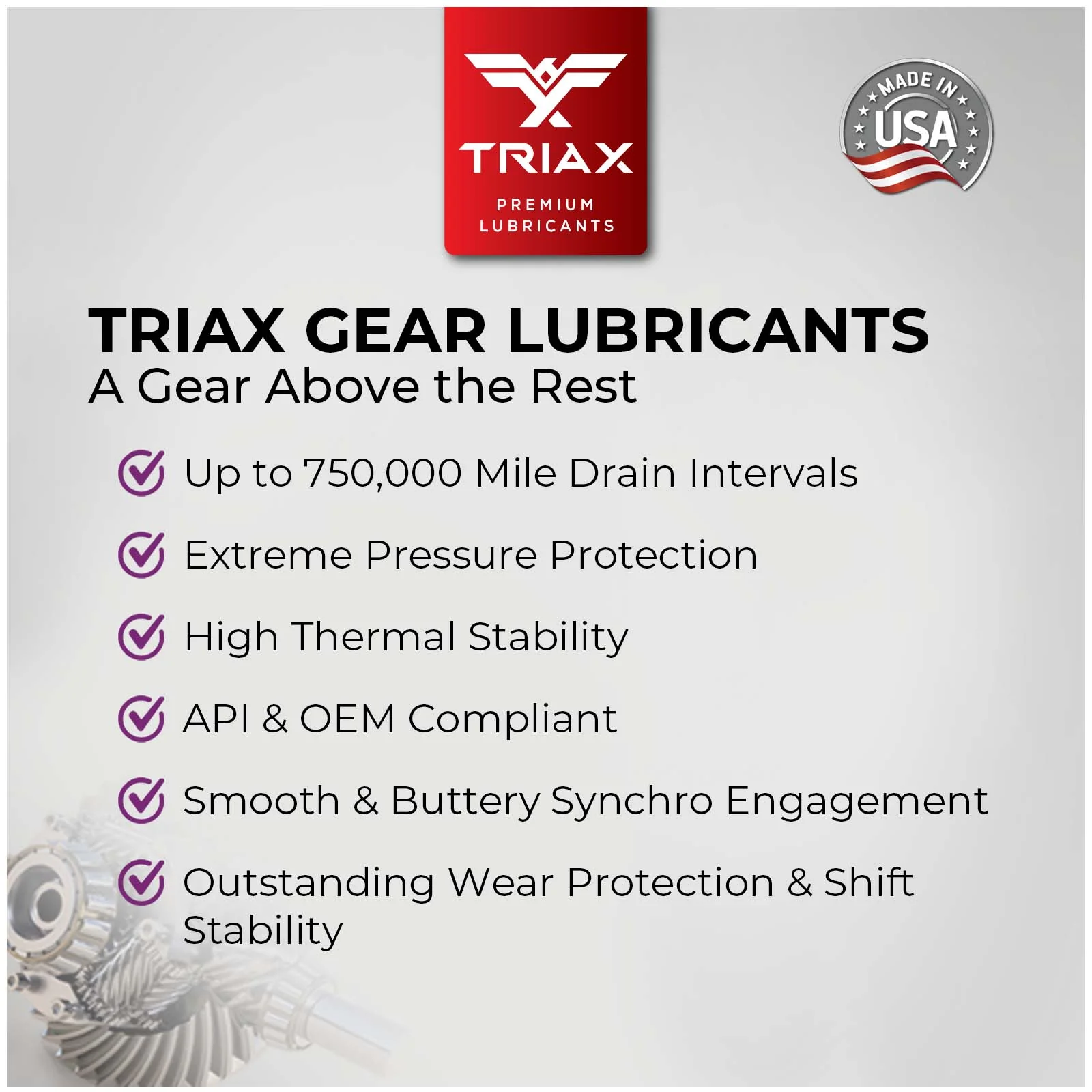 TRIAX Synergy Gear SF 75W-80 GL-4 - Image 16