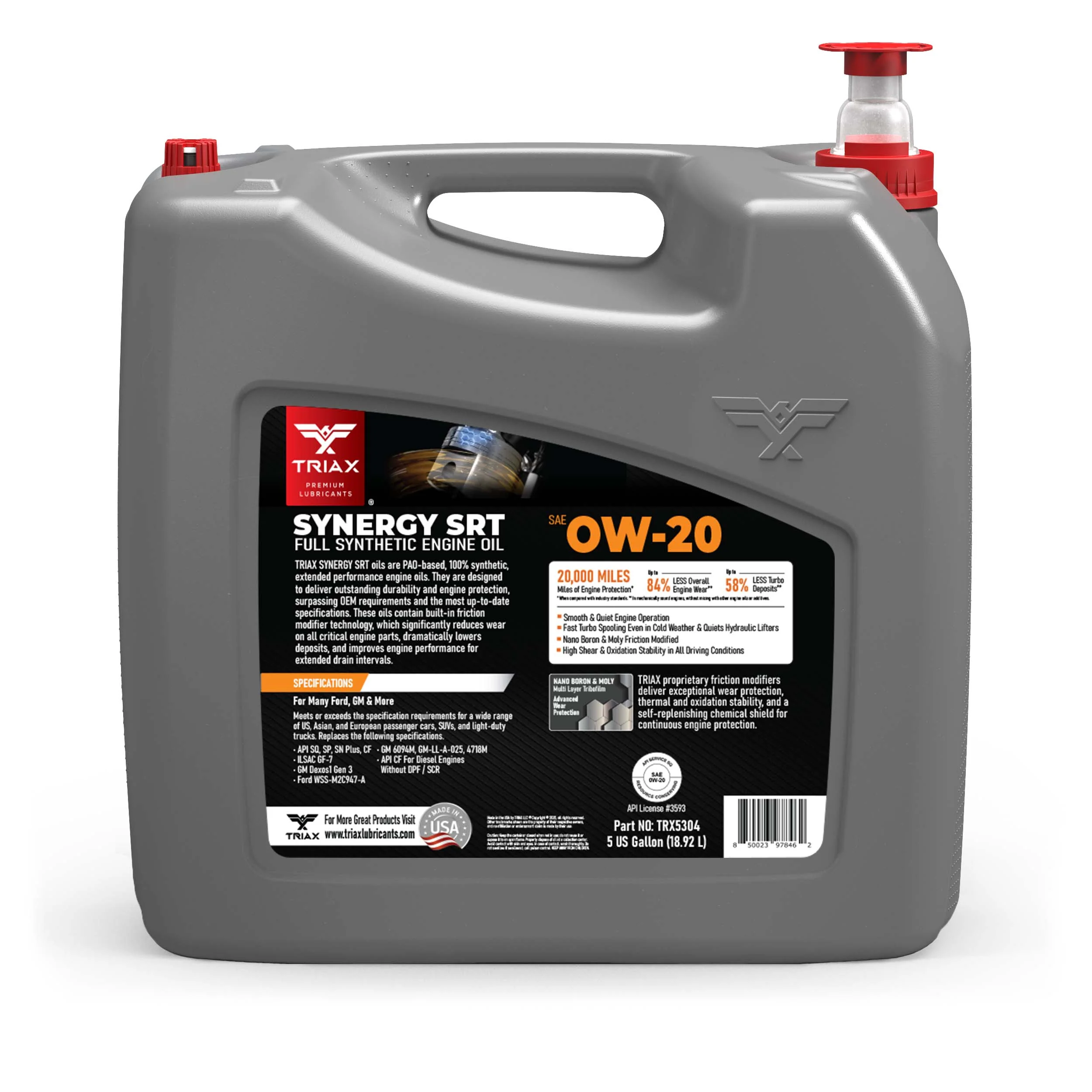 TRIAX Synergy SRT 0W-20 - Image 39