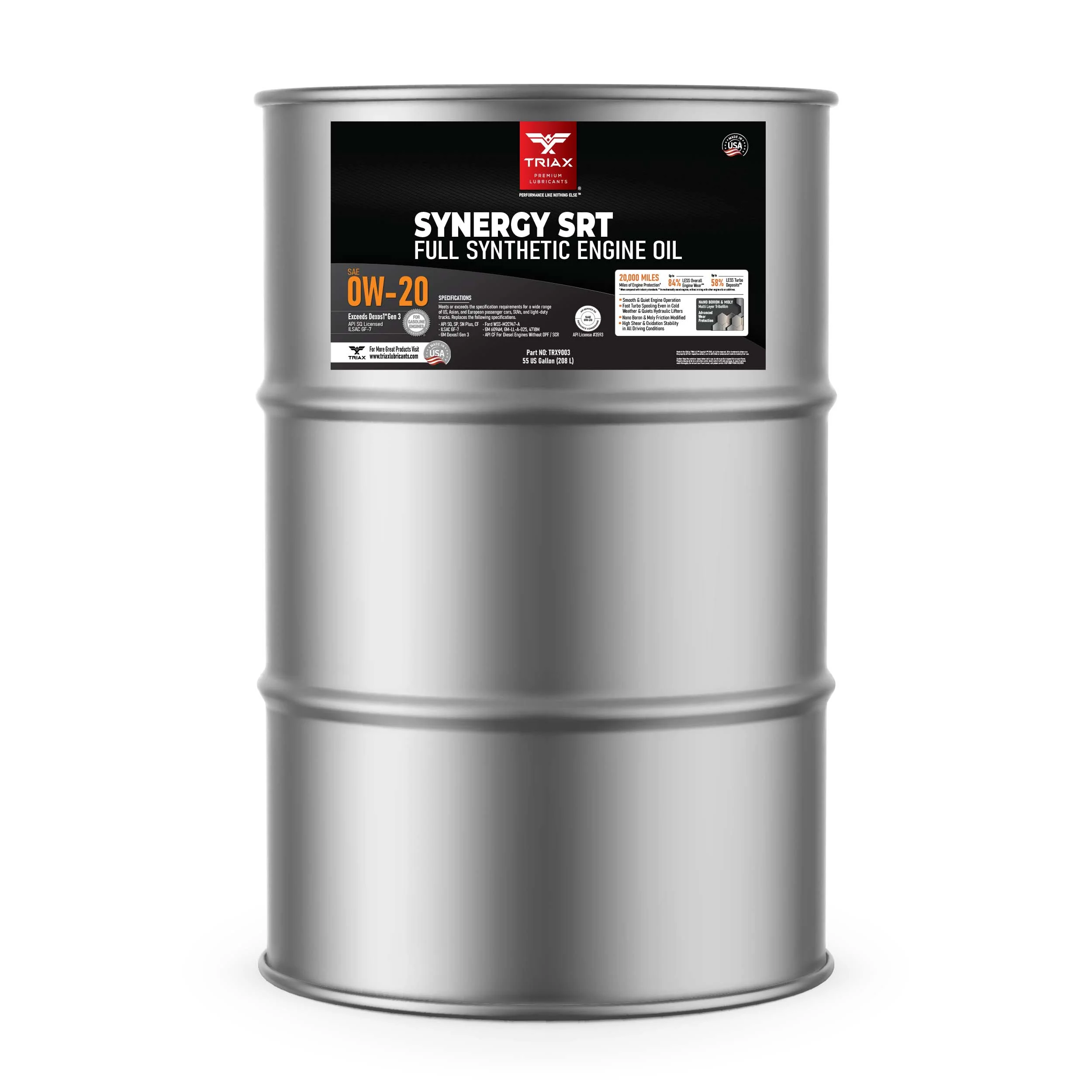 TRIAX Synergy SRT 0W-20 - Image 47