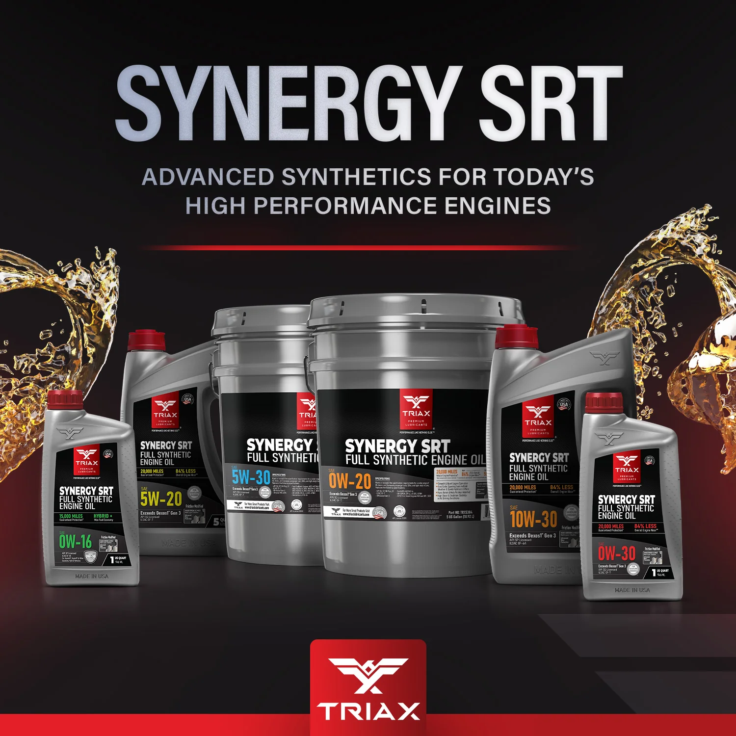 TRIAX Synergy SRT 0W-30 - Image 28