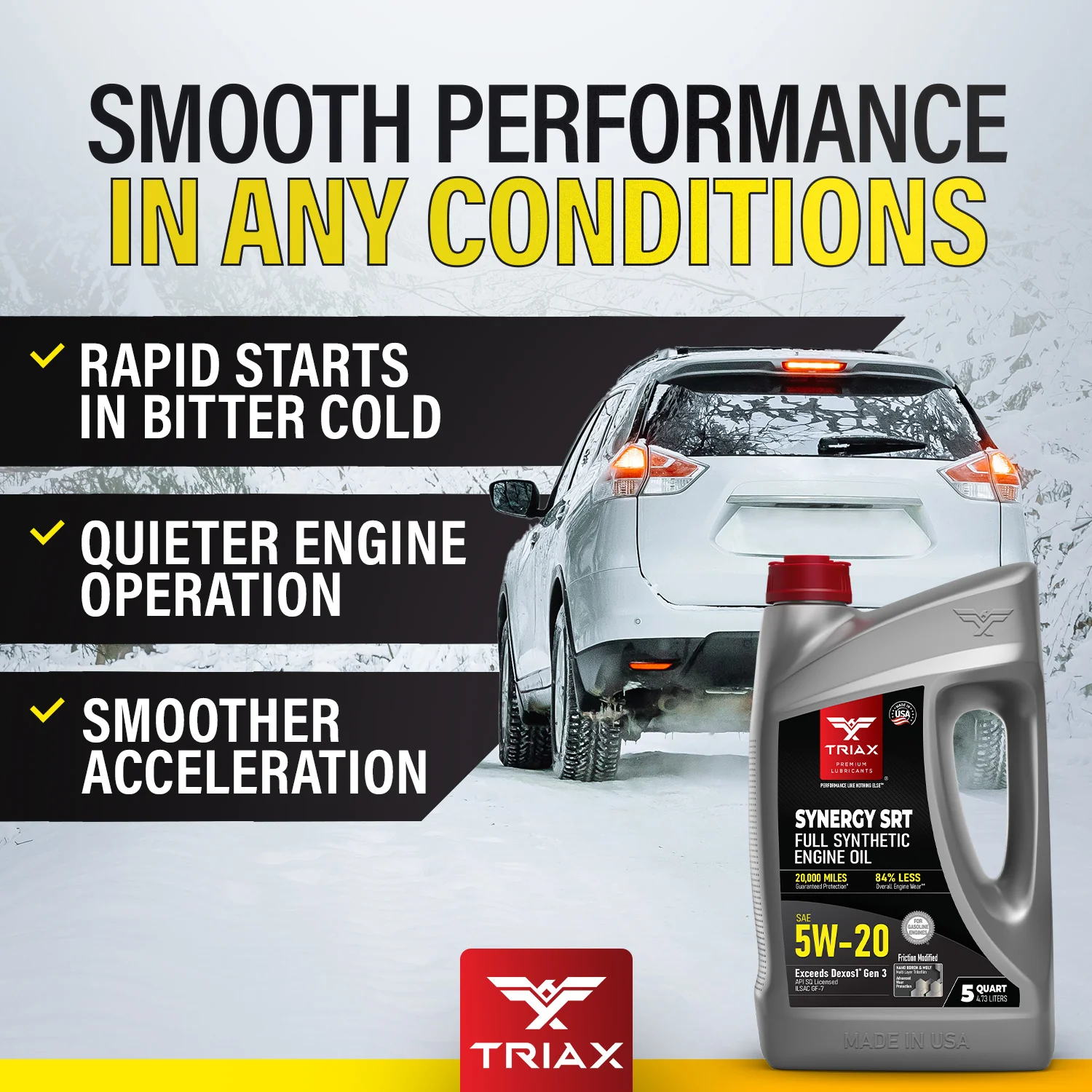 TRIAX Synergy SRT 5W-20 Full Syn - Image 51