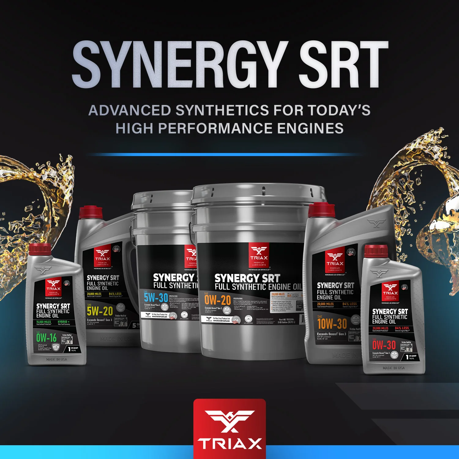 TRIAX Synergy SRT 5W-30 Full Syn - Image 48