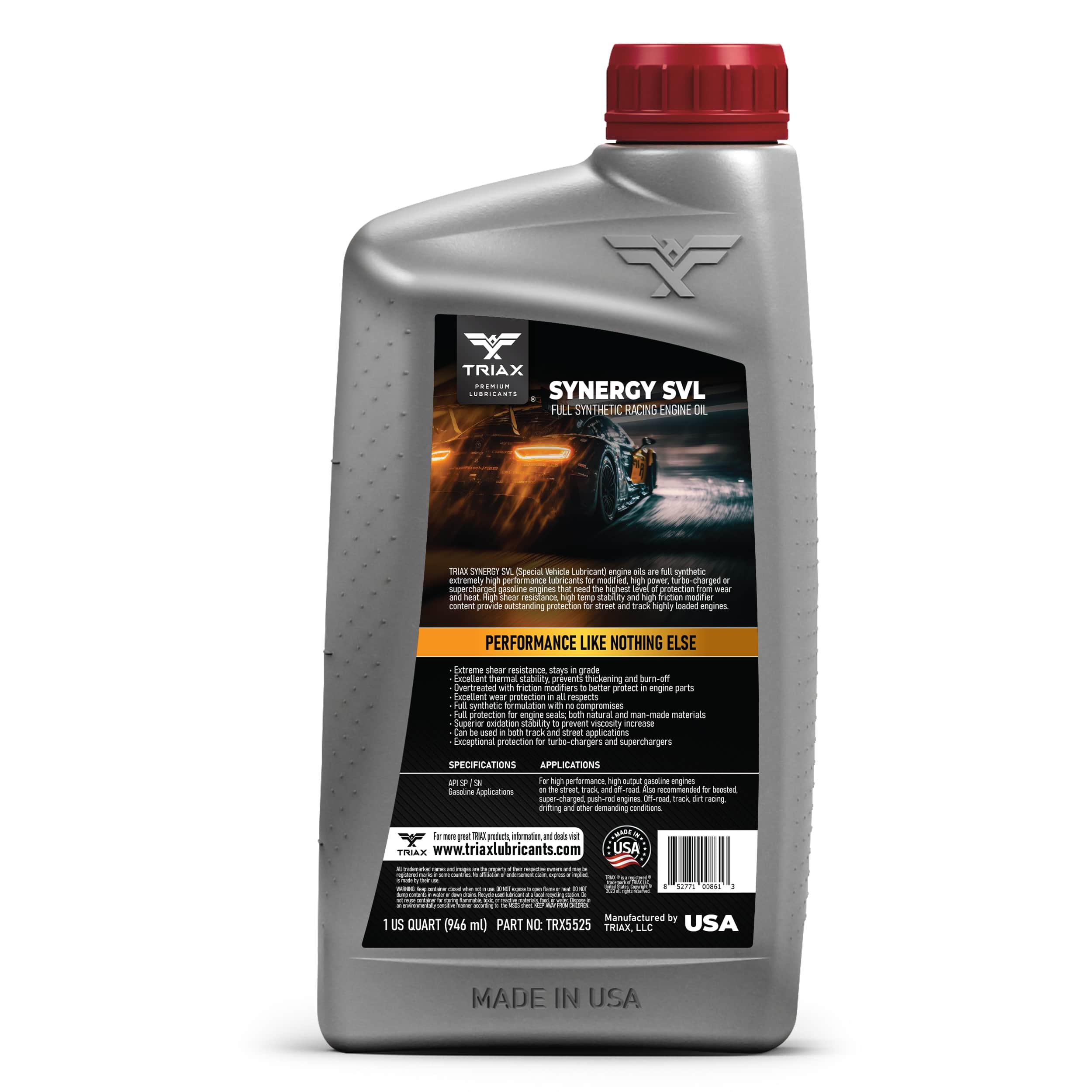 TRIAX Synergy SVL 5W-50 - Image 10