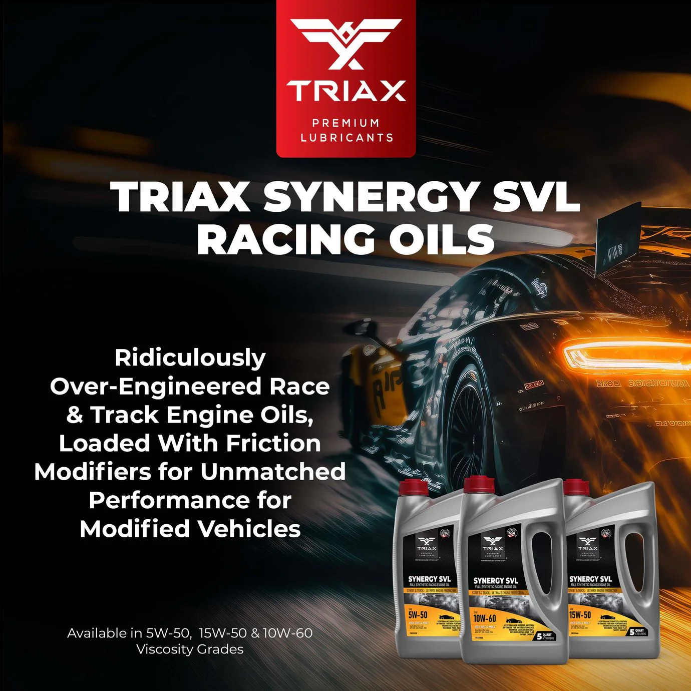 TRIAX Synergy SVL 5W-50 - Image 11