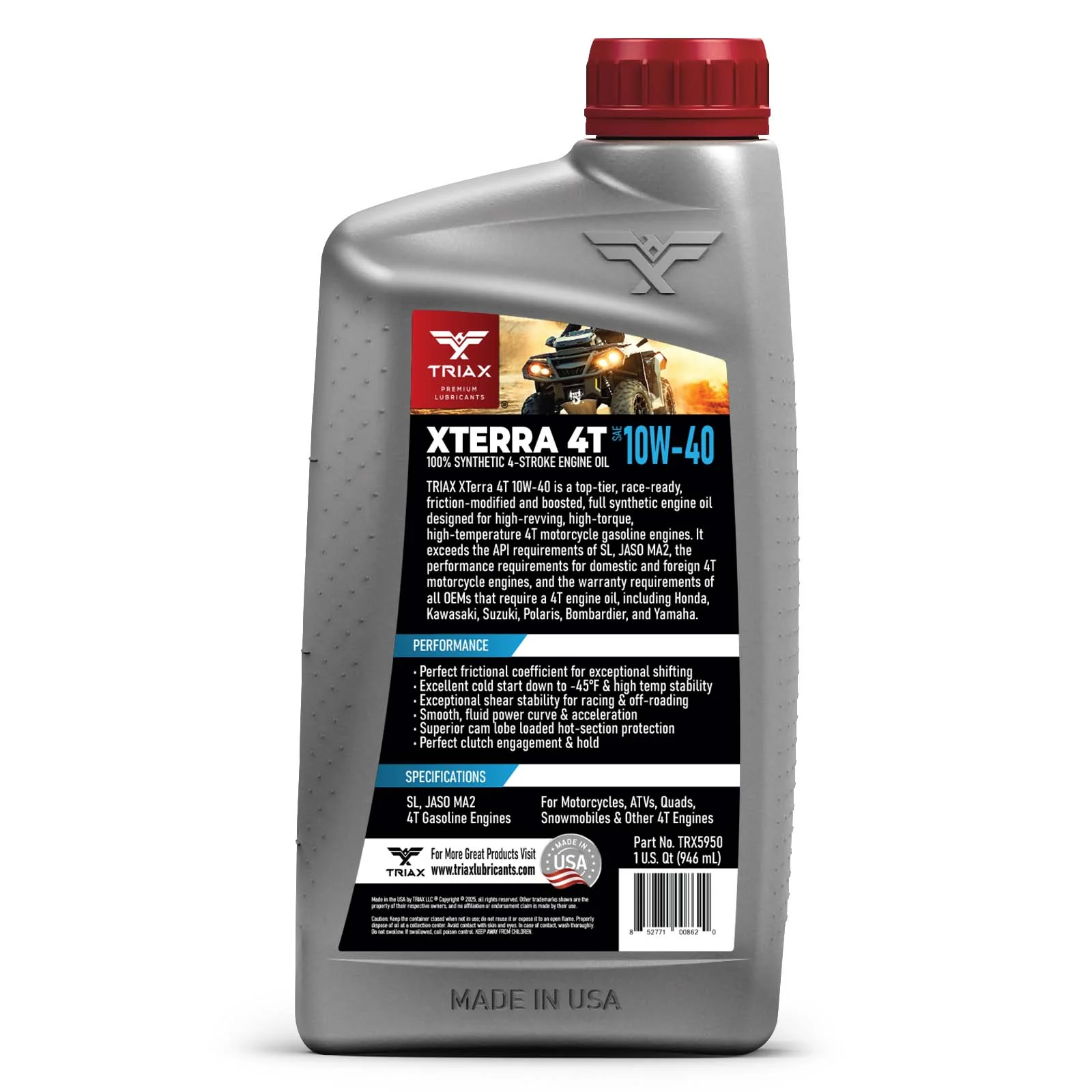 TRIAX XTerra 4T 10W-40 - Image 8
