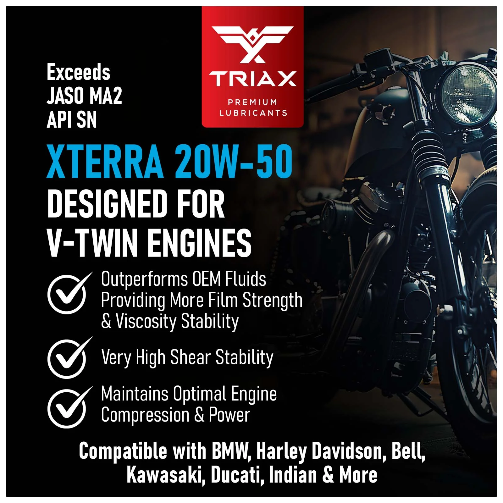 TRIAX XTerra 4T 20W-50 - Image 3