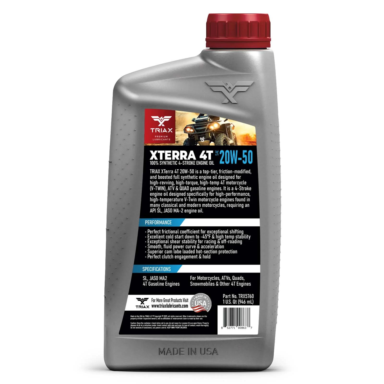 TRIAX XTerra 4T 20W-50 - Image 8
